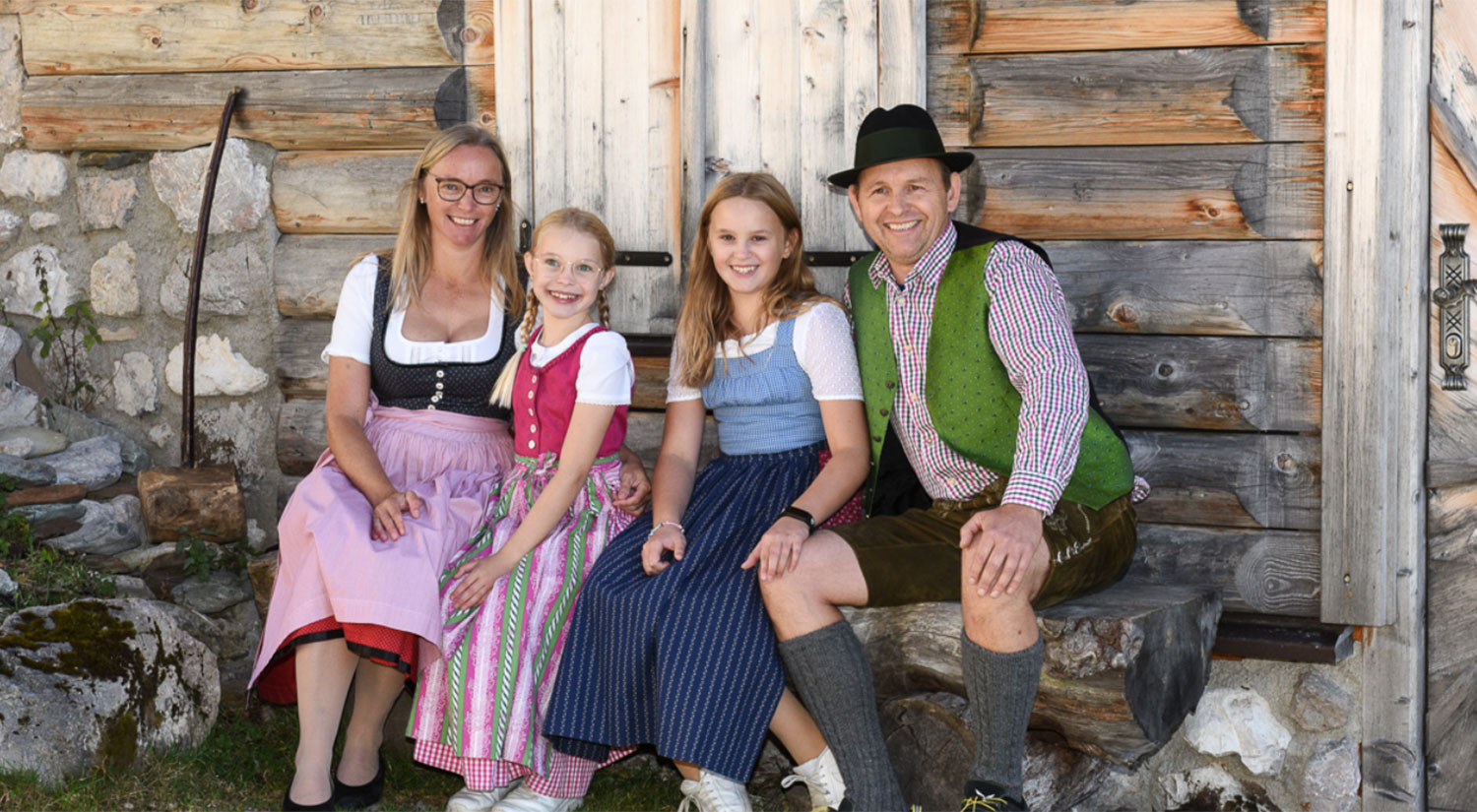 Your hosts, the Fischbacher family
