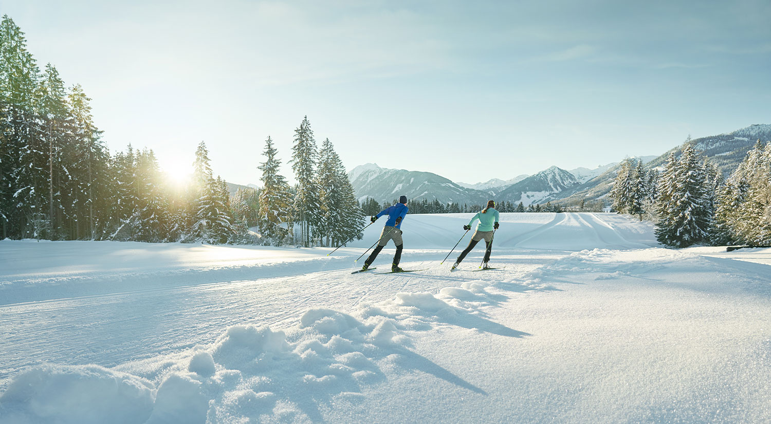 Langlaufen in der Ramsau (c) Peter Burgstaller